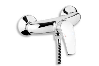 SHOWER MIXER WITHOUT ACCESSORIES 150 MM METALIA 57 CHROME NOVASERVIS