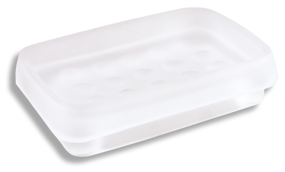 SPARE SOAP DISH SANDED GLASS | NOVASERVIS