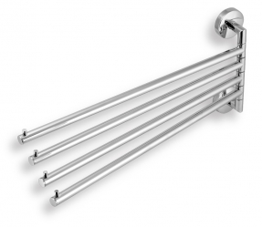 METALIA 11 tetra-arm towel rail