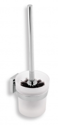 METALIA 12 Toilet brush, chrome - black