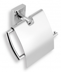 METALIA 12 Toilet paper holder with cover, chrome