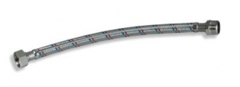 Steel covered connection hose L=40 3/8