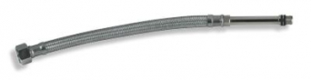 CONNECTION HOSE L=50 cm, Steel covered, M10x3/8