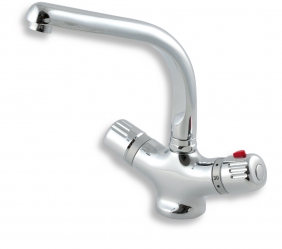 SINK MIXER THERMOSTATIC AQUAMAT CHROME