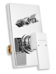 EDGE 2-functions concealed shower mixer, chrome