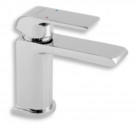 BASIN MIXER WITHOUT POP-UP WASTE SHARP CHROME