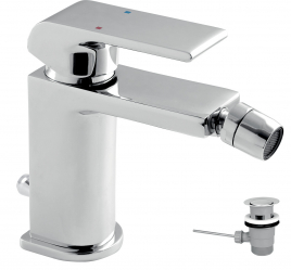 BIDET MIXER WITH POP-UP WASTE NOBLESS SHARP