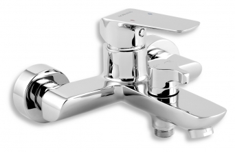 NOBLESS TINA wall-mounted bath mixer, chrome