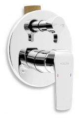 TINA Concealed bath and shower mixer, chrome