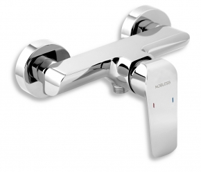 TINA Wall-mounted shower mixer, chrome