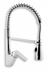 NOBLESS TINA standing sink mixer with pull-out spout, chrome