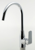 NOBLESS TINA, standing sink mixer, swivel spout, chrome #1