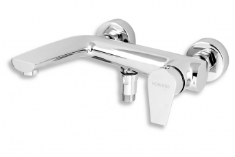 NOBLESS VISION X wall-mounted bath mixer, chrome