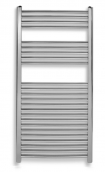 Bathroom radiator 450x1600, straight type, chrome