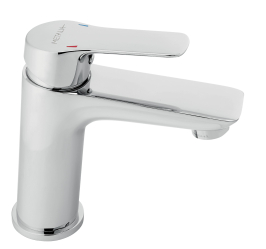 Wash basin mixer without pop-up waste Metalia 54, chrome