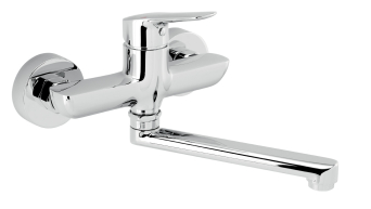 SINK BASIN MIXER 150 MM METALIA 54 ECO, CHROME