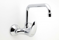 SINK BASIN MIXER 100 MM METALIA 55 CHROME #1