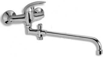 BATH SHOWER MIXER WITHOUT ACCES. 150 MM METALIA 55 CHROME