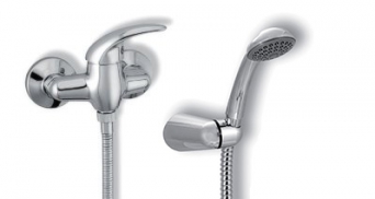 SHOWER MIXER 100 MM METALIA 55 CHROME