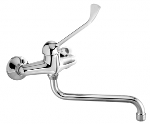 SINK MIXER 150 MM MEDICAL LEVER METALIA 55 CHROME