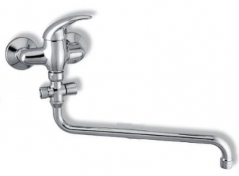 BATH SHOWER MIXER WITHOUT ACCES. 150 MM METALIA 55 CHROME