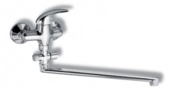 BATH SHOWER MIXER WITHOUT ACCES. 150 MM METALIA 55 CHROME