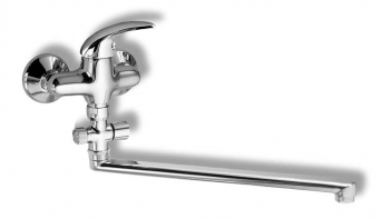 BATH SHOWER MIXER WITHOUT ACCES. 100 MM METALIA 55 CHROME