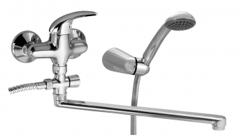 BATH MIXER 100 MM METALIA 55 CHROME