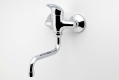 SINK BASIN MIXER 100 MM METALIA 55 CHROME #1