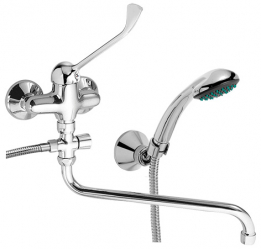 BATH SHOWER 100 MM MEDICAL LEVER METALIA 55 CHROME