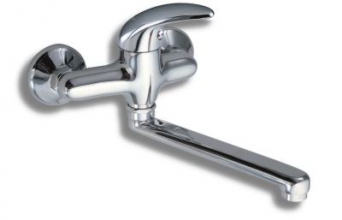 SINK MIXER 150 MM MEDICAL LEVER METALIA 55 CHROME