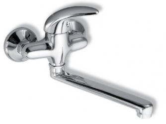 BASIN MIXER 100 MM MEDICAL LEVER METALIA 55 CHROME