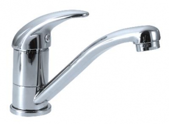 METALIA 55 standing washbasin mixer, swivel spout, chrome