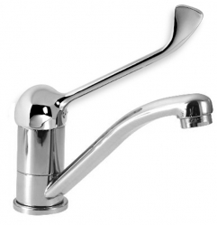 BASIN SINK MIXER MEDICAL LEVER METALIA 55 CHROME