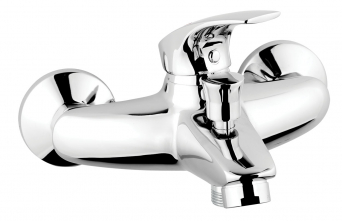 METALIA 57 wall-mounted bath, chrome