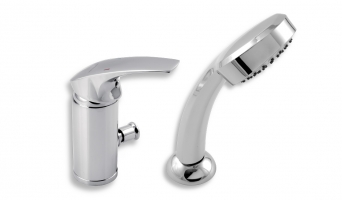 METALIA BATH MIXER W/OUT SPOUT