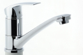 METALIA 57 standing sink mixer, swivel pout, chrome #1