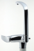 METALIA 57 standing sink mixer, folding under the window, chrome #2