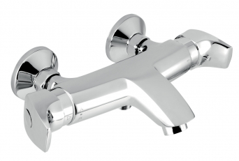 METALIA 57 Wall-mounted thermostatic bath mixer, chrome