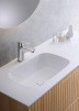 Wash basin mixer without pop-up waste #1