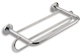 METALIA 1 towel rail 40 cm, chrome