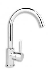 LUGIO standing sink mixer, swivel spout, chrome