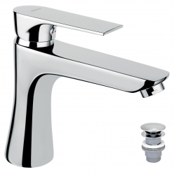 Washbasin mixer, chrome