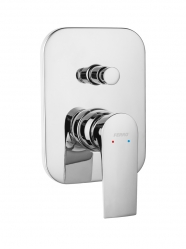 ALGEO SQUARE concealed shower mixer 2F, chrome