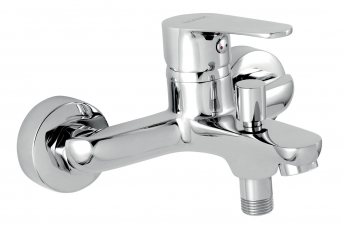 Bath and shower mixer without accessories