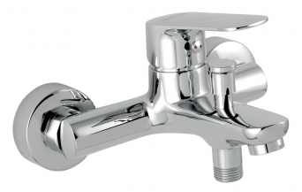 Bath and shower mixer without accessories