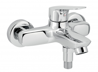 Bath and shower mixer without accessories