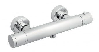 Thermostatic shower mixer