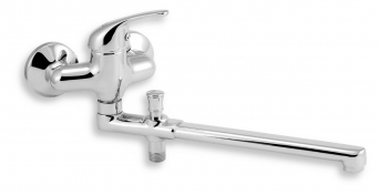 BATH SHOWER MIXER WITHOUT ACC. 100 MM TITANIA IRIS CHROME