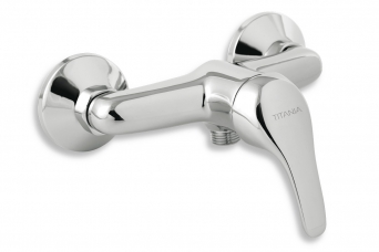 SHOWER MIXER WITHOUT ACCESSORIES 150 MM TITANIA IRIS CHROME